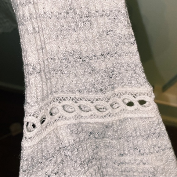 Altar'D State grey LS blouse - Picture 4 of 5